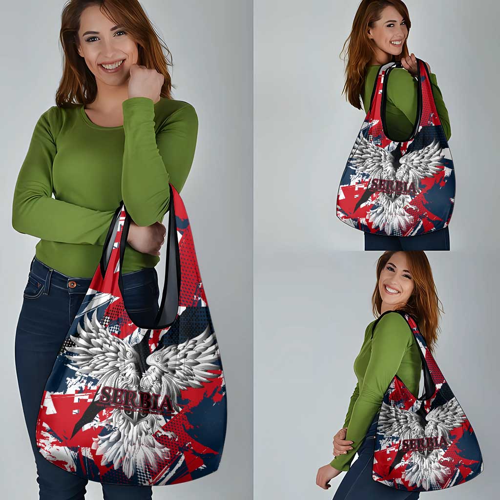 Serbia Grocery Bag Like the Phoenix – Rising from Ashes with Pride and Power