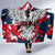 Serbia Hooded Blanket Like the Phoenix – Rising from Ashes with Pride and Power