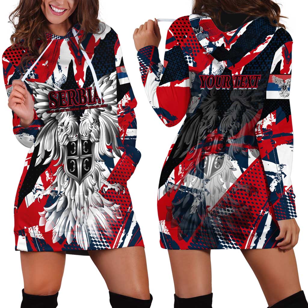 Serbia Hoodie Dress Like the Phoenix – Rising from Ashes with Pride and Power