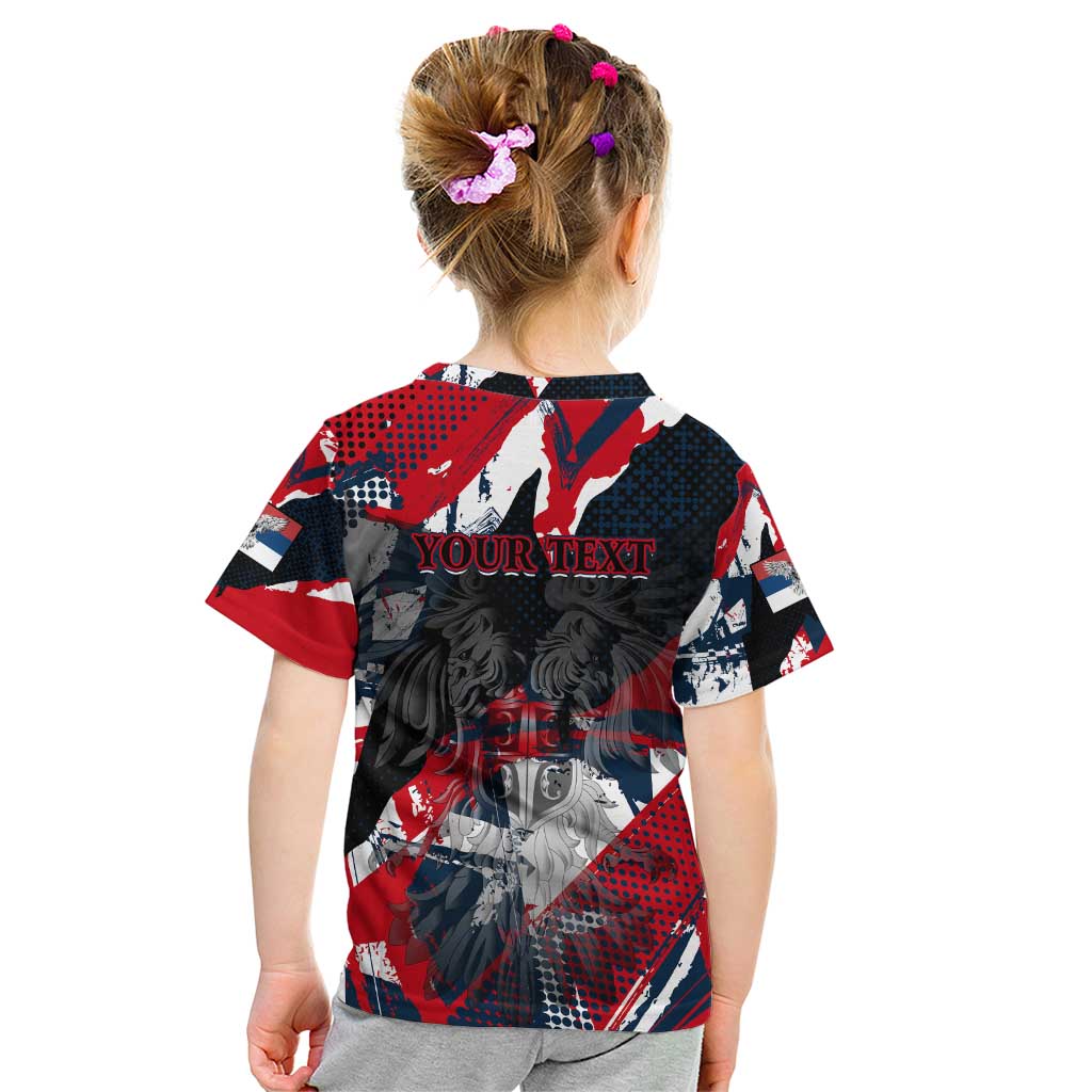 Serbia Kid T Shirt Like the Phoenix – Rising from Ashes with Pride and Power