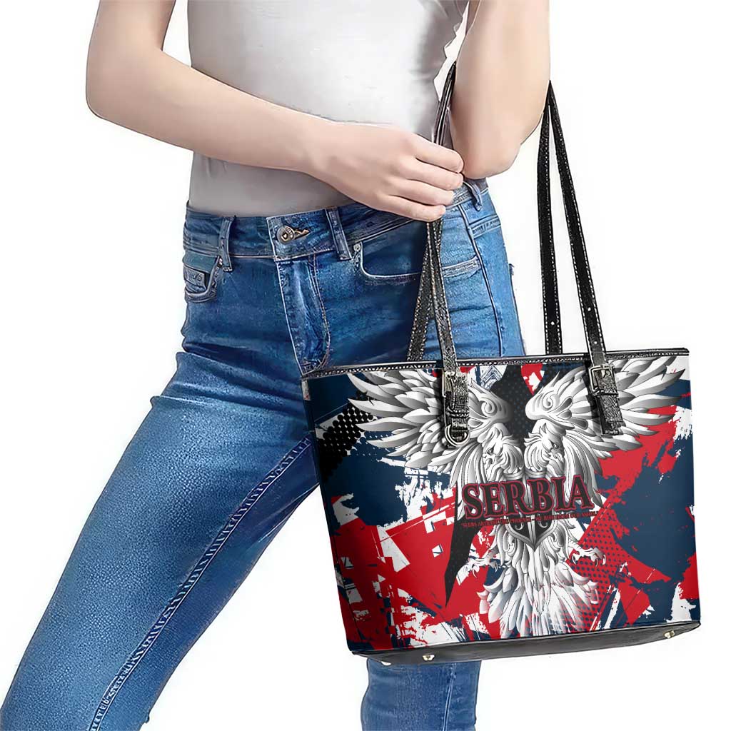 Serbia Leather Tote Bag Like the Phoenix – Rising from Ashes with Pride and Power