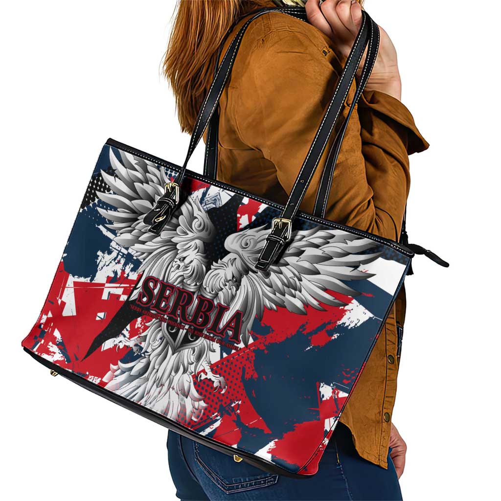 Serbia Leather Tote Bag Like the Phoenix – Rising from Ashes with Pride and Power