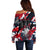 Serbia Off Shoulder Sweater Like the Phoenix – Rising from Ashes with Pride and Power