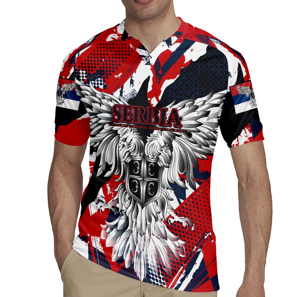Serbia Rugby Jersey Like the Phoenix – Rising from Ashes with Pride and Power