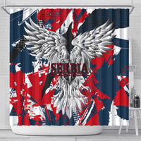 Serbia Shower Curtain Like the Phoenix – Rising from Ashes with Pride and Power