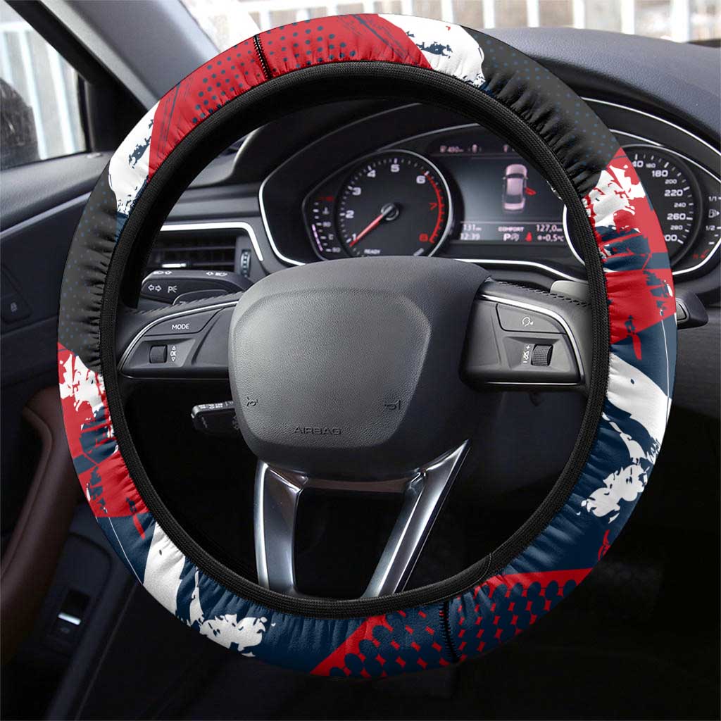 Serbia Steering Wheel Cover Like the Phoenix – Rising from Ashes with Pride and Power