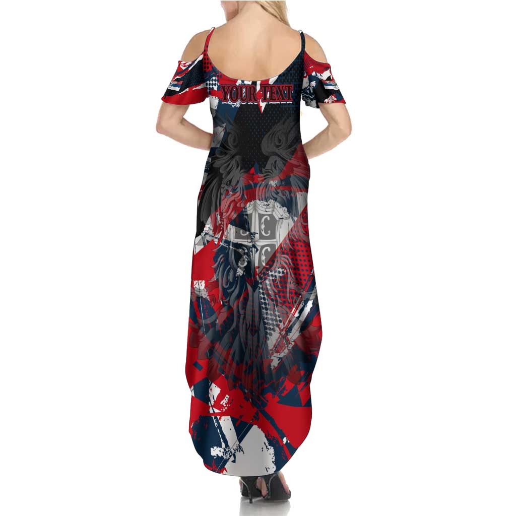 Serbia Summer Maxi Dress Like the Phoenix – Rising from Ashes with Pride and Power