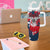 Serbia Tumbler With Handle Like the Phoenix – Rising from Ashes with Pride and Power