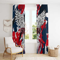 Serbia Window Curtain Like the Phoenix – Rising from Ashes with Pride and Power