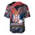 Serbia Baseball Jersey Wings of the Nation Crown of Heritage