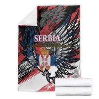 Serbia Blanket Wings of the Nation Crown of Heritage
