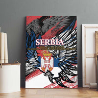Serbia Canvas Wall Art Wings of the Nation Crown of Heritage