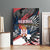 Serbia Canvas Wall Art Wings of the Nation Crown of Heritage