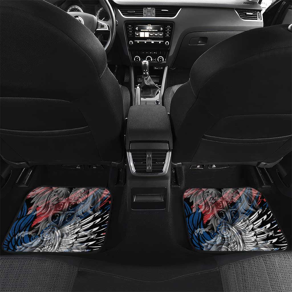 Serbia Car Mats Wings of the Nation Crown of Heritage