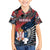 Serbia Family Matching Tank Maxi Dress and Hawaiian Shirt Wings of the Nation Crown of Heritage