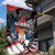 Serbia Garden Flag Wings of the Nation Crown of Heritage