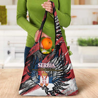 Serbia Grocery Bag Wings of the Nation Crown of Heritage