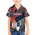 Serbia Hawaiian Shirt Wings of the Nation Crown of Heritage