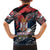 Serbia Hawaiian Shirt Wings of the Nation Crown of Heritage
