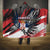 Serbia Hooded Blanket Wings of the Nation Crown of Heritage