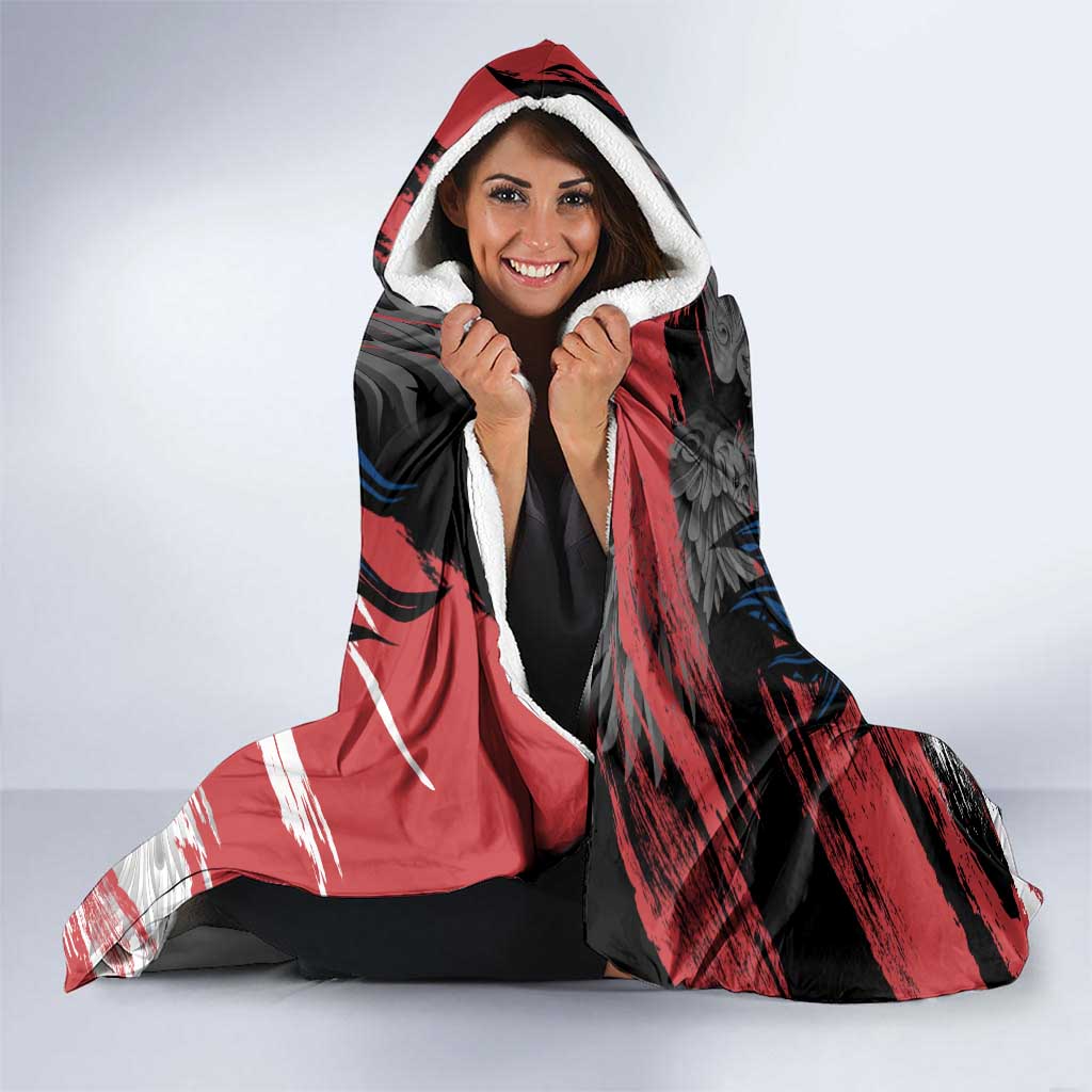 Serbia Hooded Blanket Wings of the Nation Crown of Heritage