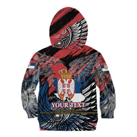 Serbia Kid Hoodie Wings of the Nation Crown of Heritage