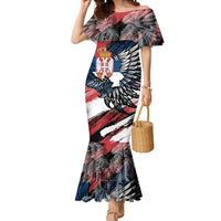 Serbia Mermaid Dress Wings of the Nation Crown of Heritage