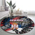 Serbia Round Carpet Wings of the Nation Crown of Heritage