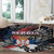 Serbia Round Carpet Wings of the Nation Crown of Heritage