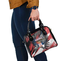 Serbia Shoulder Handbag Wings of the Nation Crown of Heritage