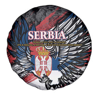 Serbia Spare Tire Cover Wings of the Nation Crown of Heritage