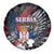 Serbia Spare Tire Cover Wings of the Nation Crown of Heritage