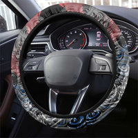 Serbia Steering Wheel Cover Wings of the Nation Crown of Heritage