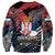 Serbia Sweatshirt Wings of the Nation Crown of Heritage