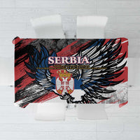 Serbia Tablecloth Wings of the Nation Crown of Heritage