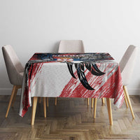 Serbia Tablecloth Wings of the Nation Crown of Heritage