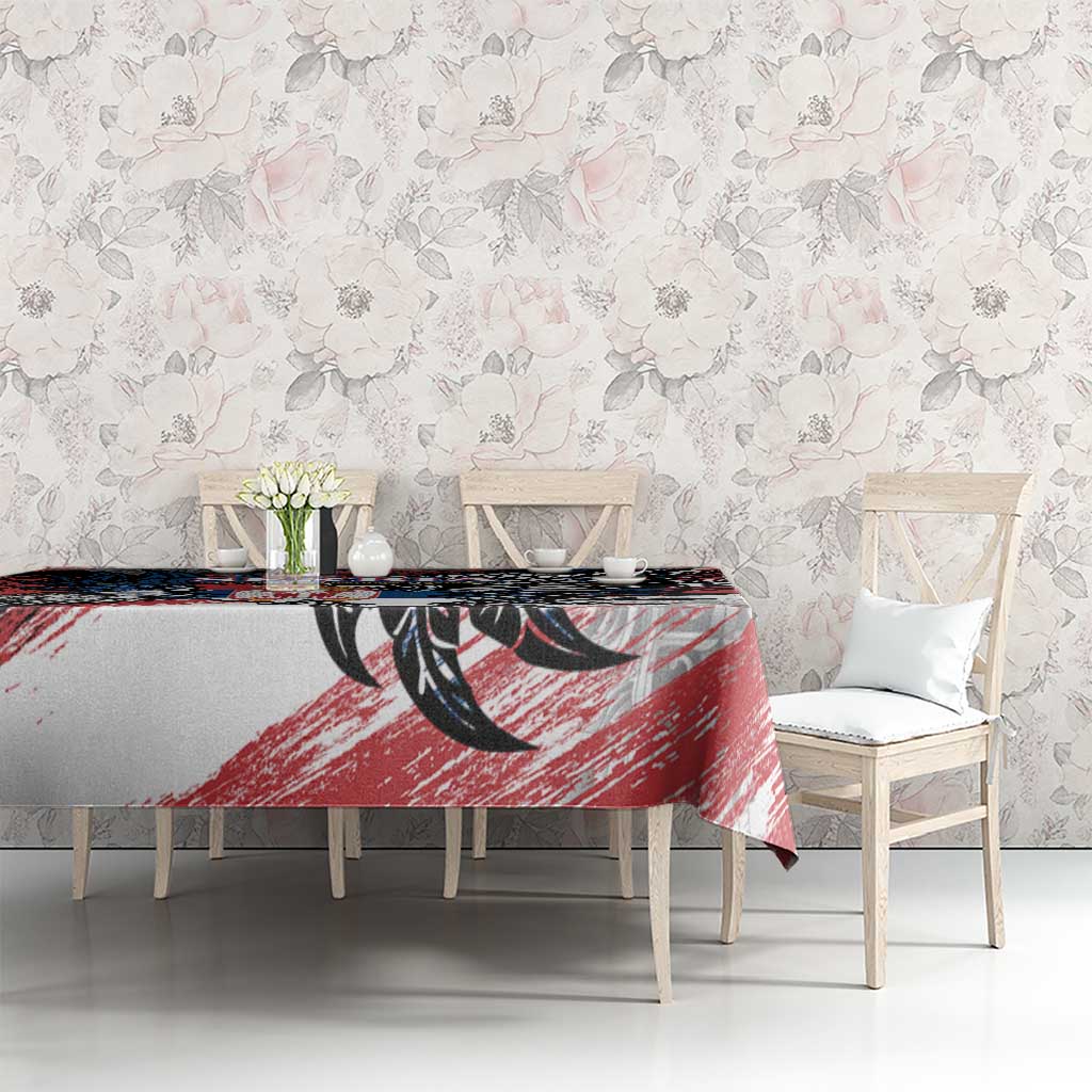 Serbia Tablecloth Wings of the Nation Crown of Heritage