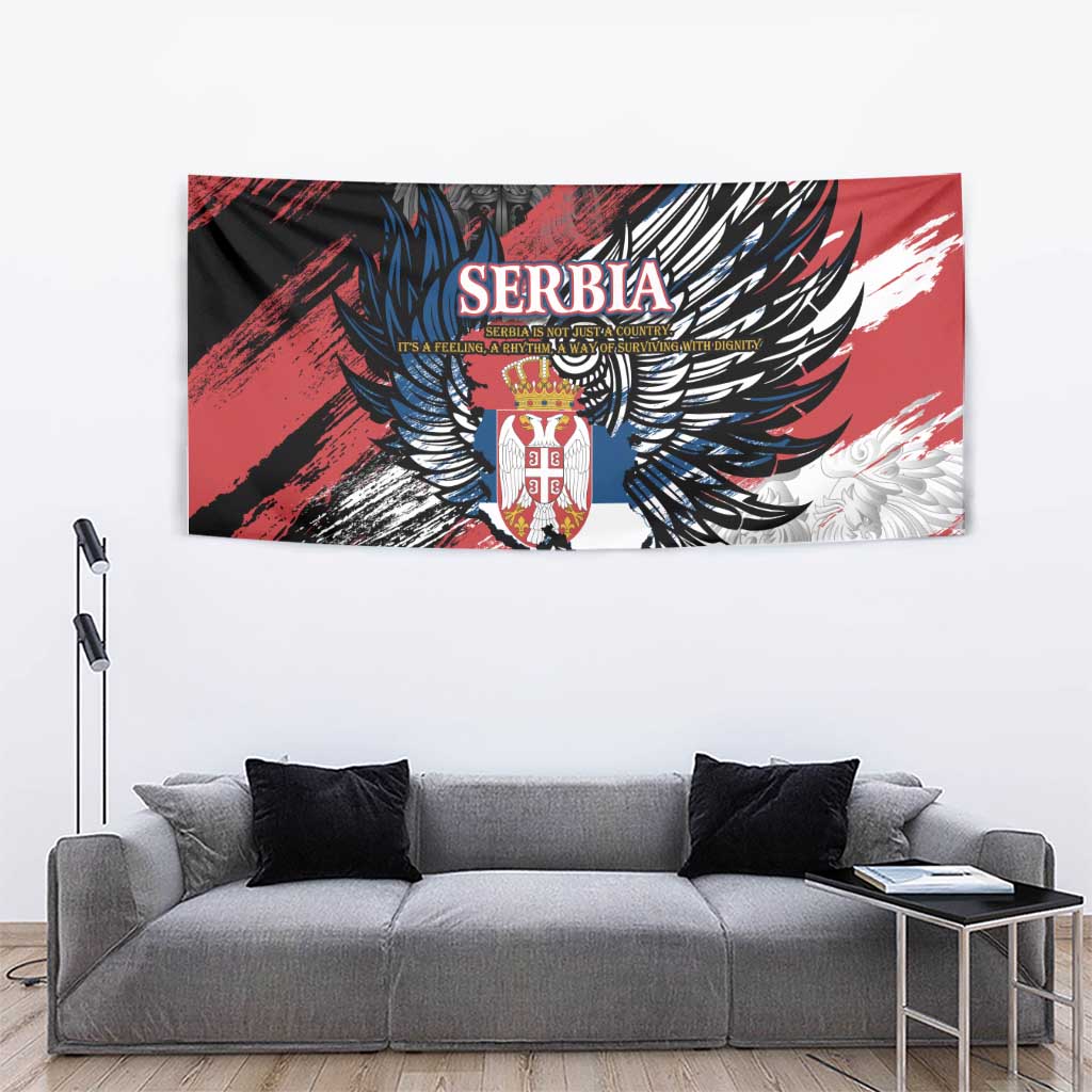 Serbia Tapestry Wings of the Nation Crown of Heritage
