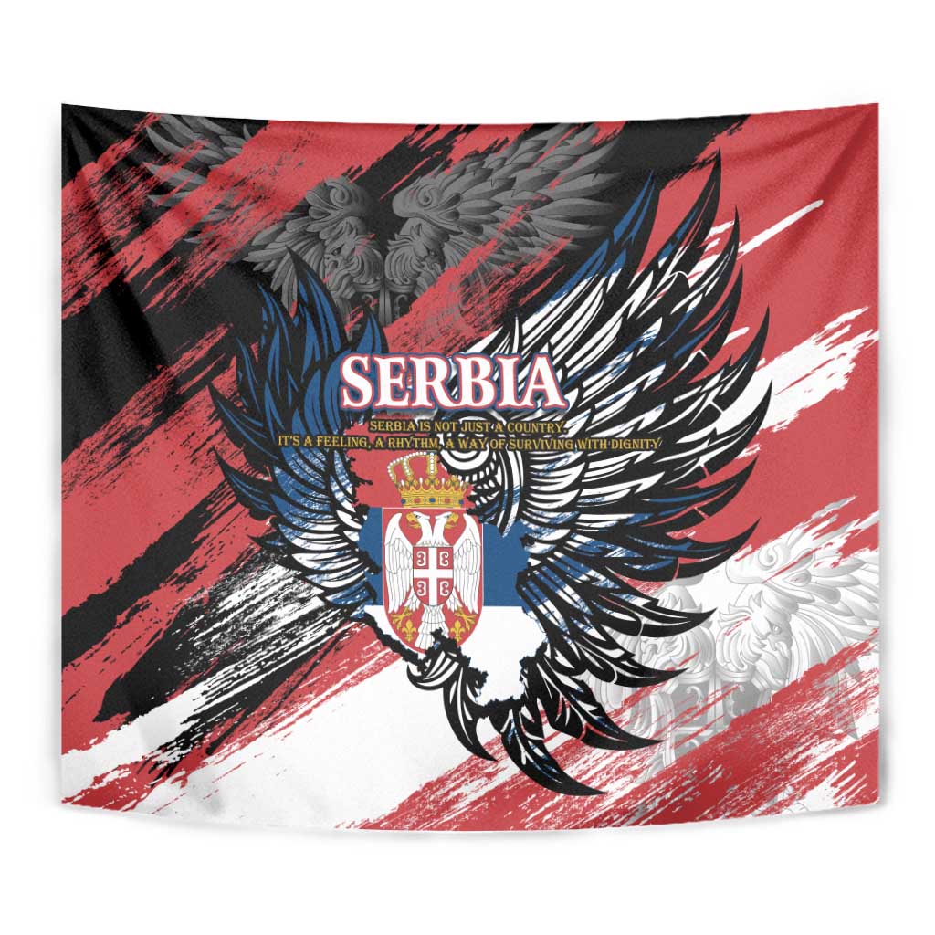 Serbia Tapestry Wings of the Nation Crown of Heritage