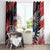 Serbia Window Curtain Wings of the Nation Crown of Heritage
