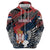 Serbia Zip Hoodie Wings of the Nation Crown of Heritage