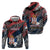 Serbia Zip Hoodie Wings of the Nation Crown of Heritage