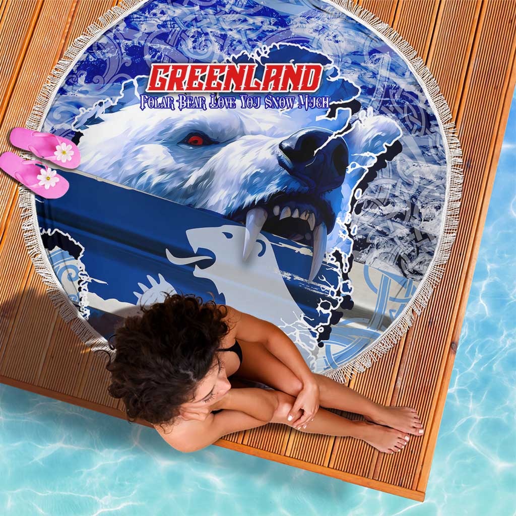 Greenland Beach Blanket Polar Bear Power You Snow Much