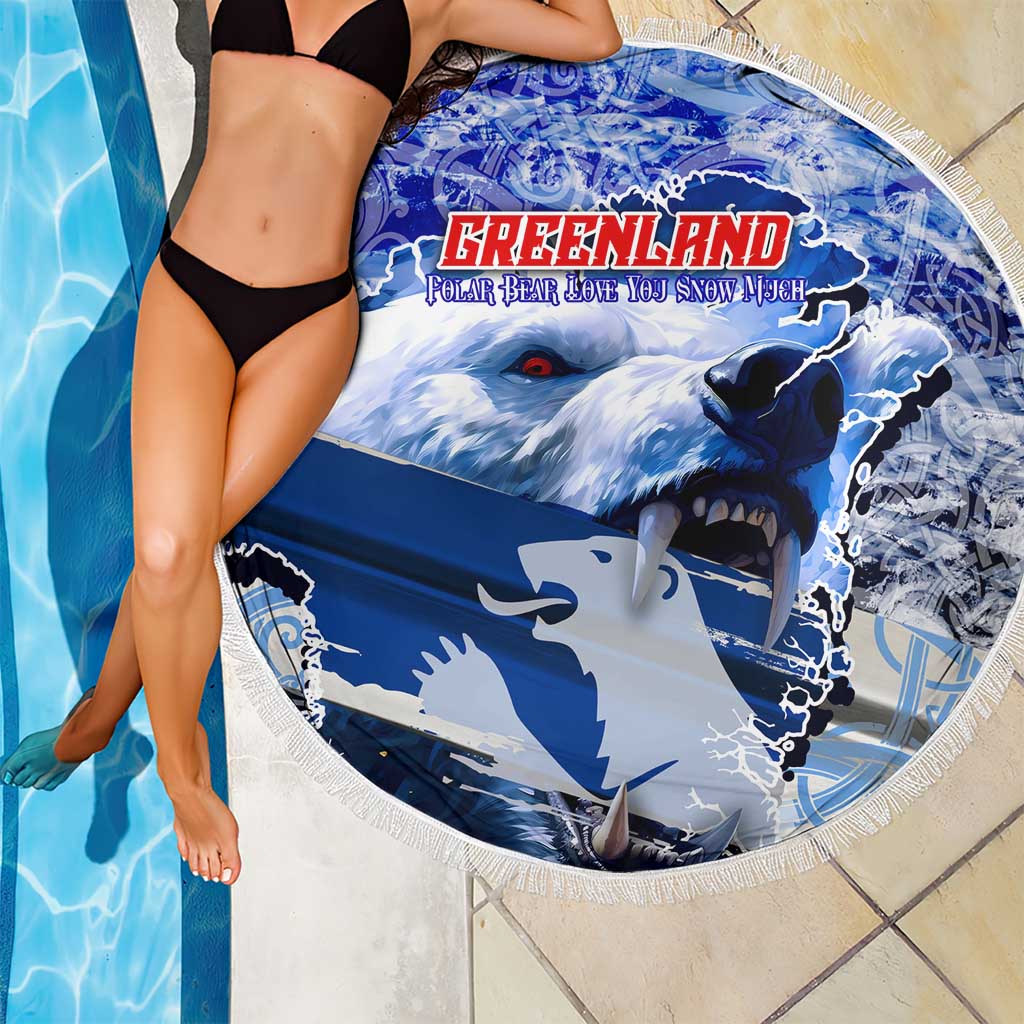 Greenland Beach Blanket Polar Bear Power You Snow Much