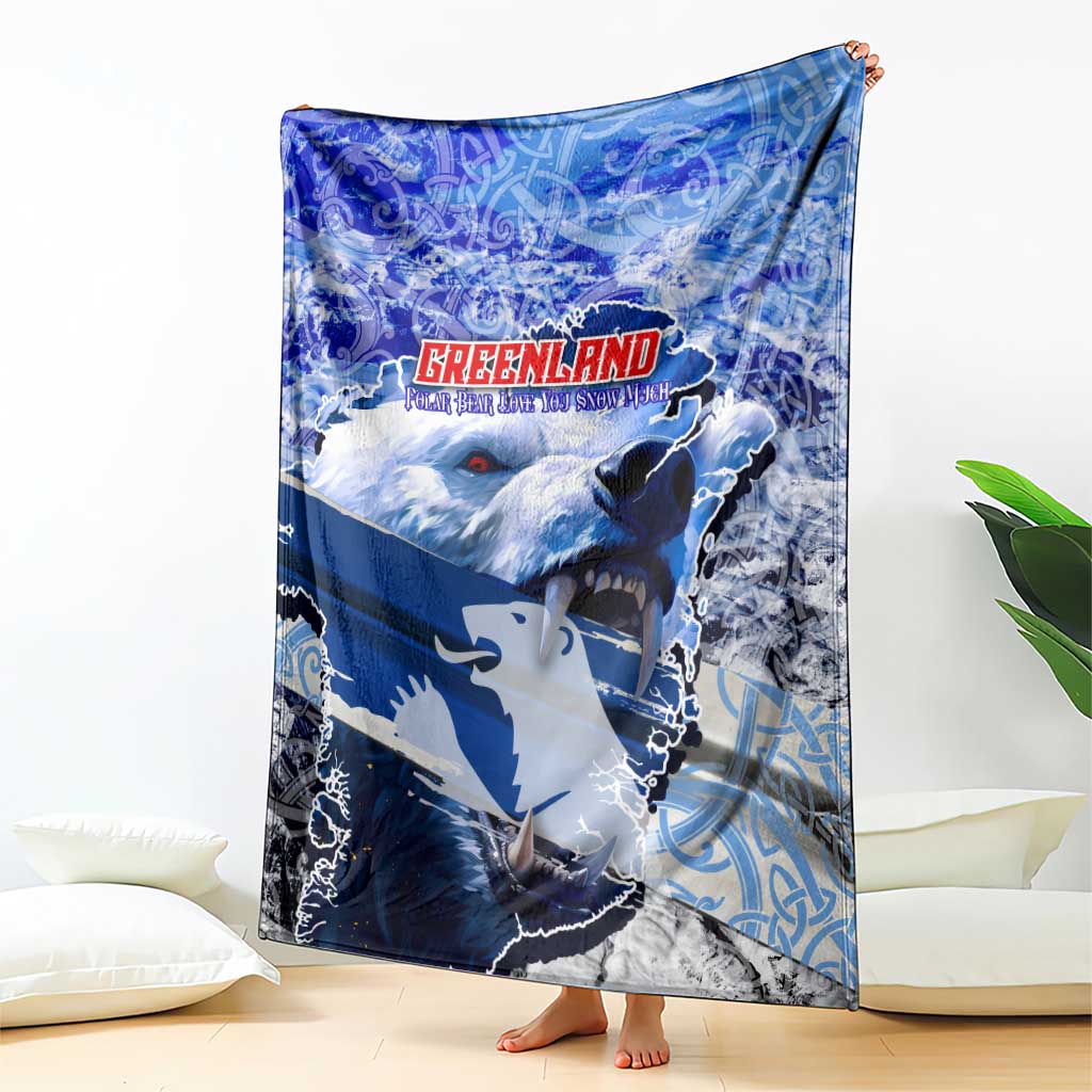 Greenland Blanket Polar Bear Power You Snow Much