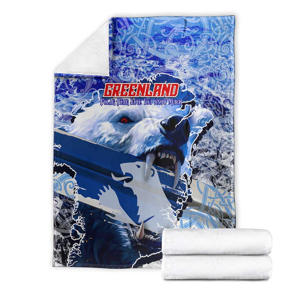 Greenland Blanket Polar Bear Power You Snow Much