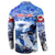 Greenland Button Sweatshirt Polar Bear Power You Snow Much