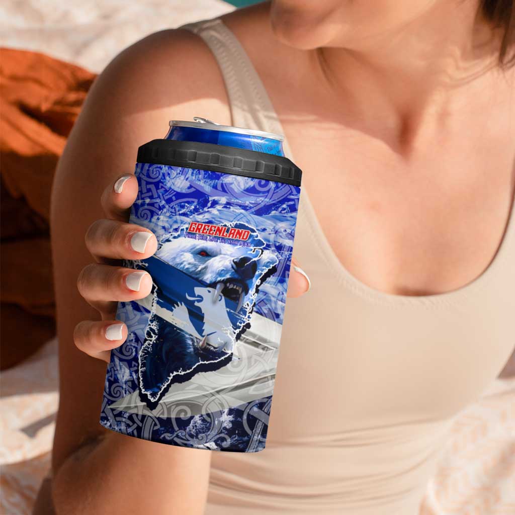 Greenland 4 in 1 Can Cooler Tumbler Polar Bear Power You Snow Much