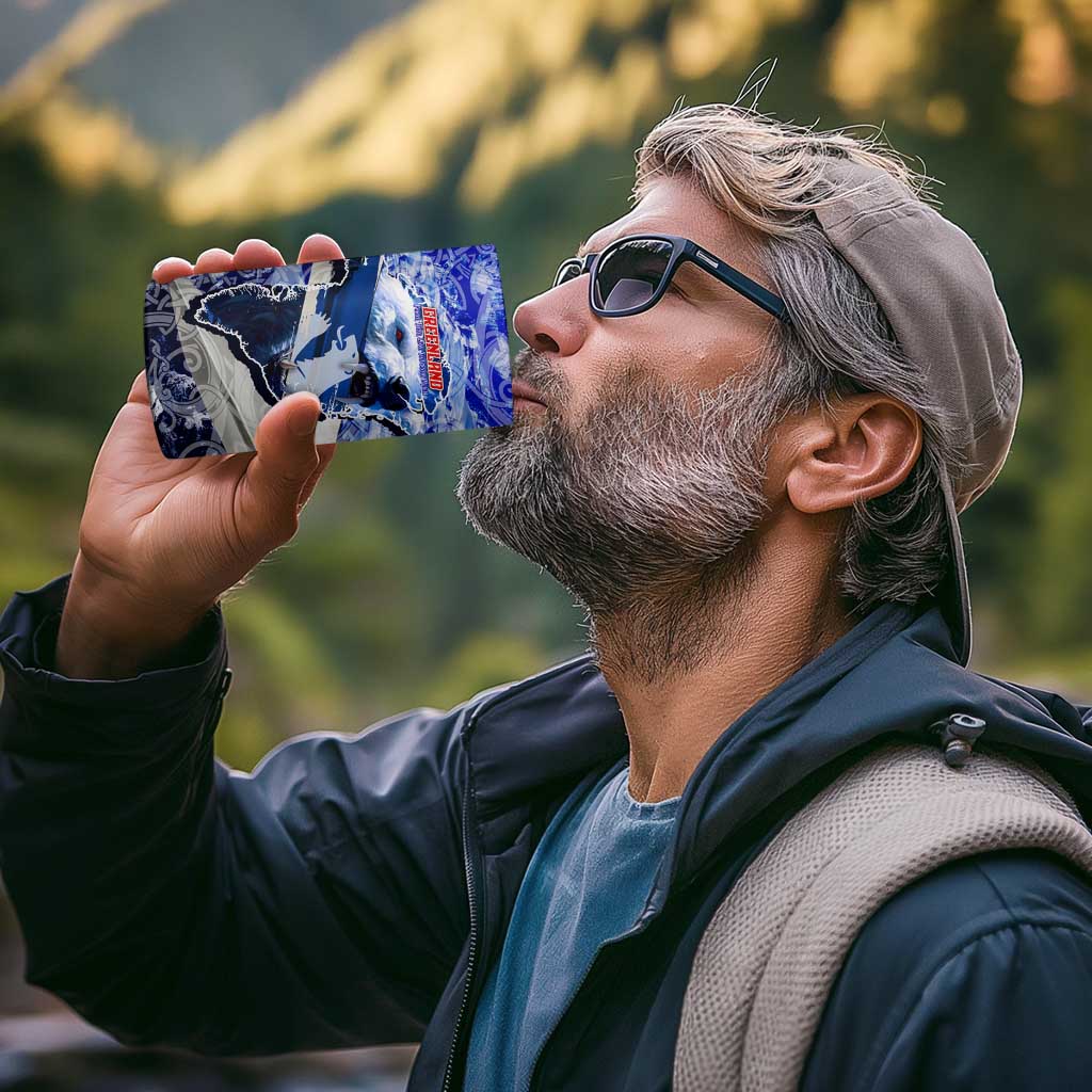 Greenland 4 in 1 Can Cooler Tumbler Polar Bear Power You Snow Much