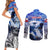 Greenland Couples Matching Short Sleeve Bodycon Dress and Long Sleeve Button Shirt Polar Bear Power You Snow Much